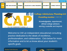 Tablet Screenshot of capcounselors.com